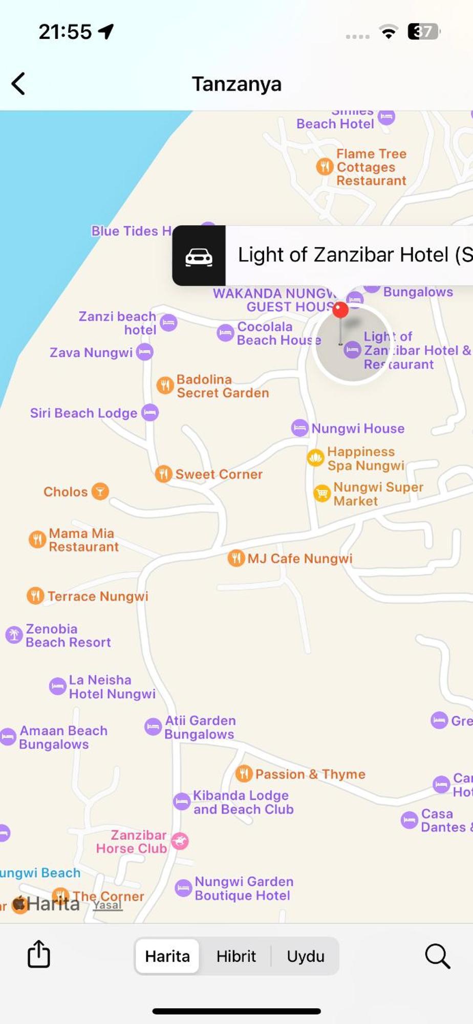 Light Of Zanzibar Hotel 눙귀 외부 사진